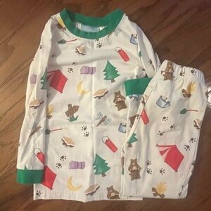 Classic Whimsy Camping Print Pajamas